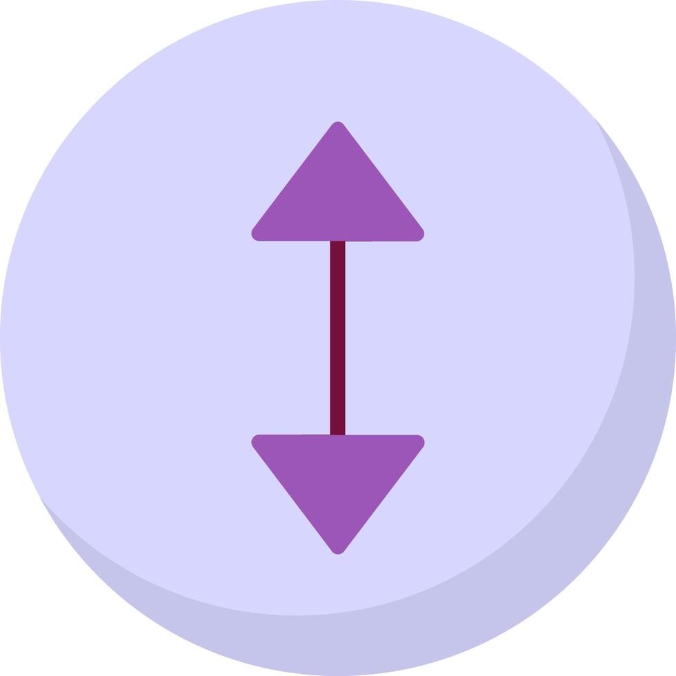 Arrows Alt V Vector Icon Design
