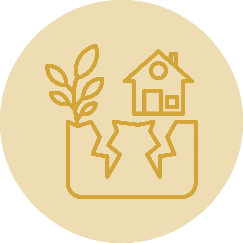 Disaster Vector Icon Design