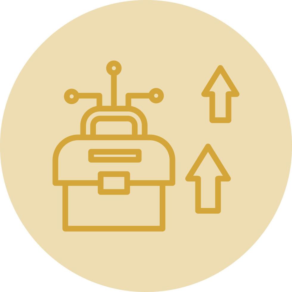 Business Growth Vector Icon Design
