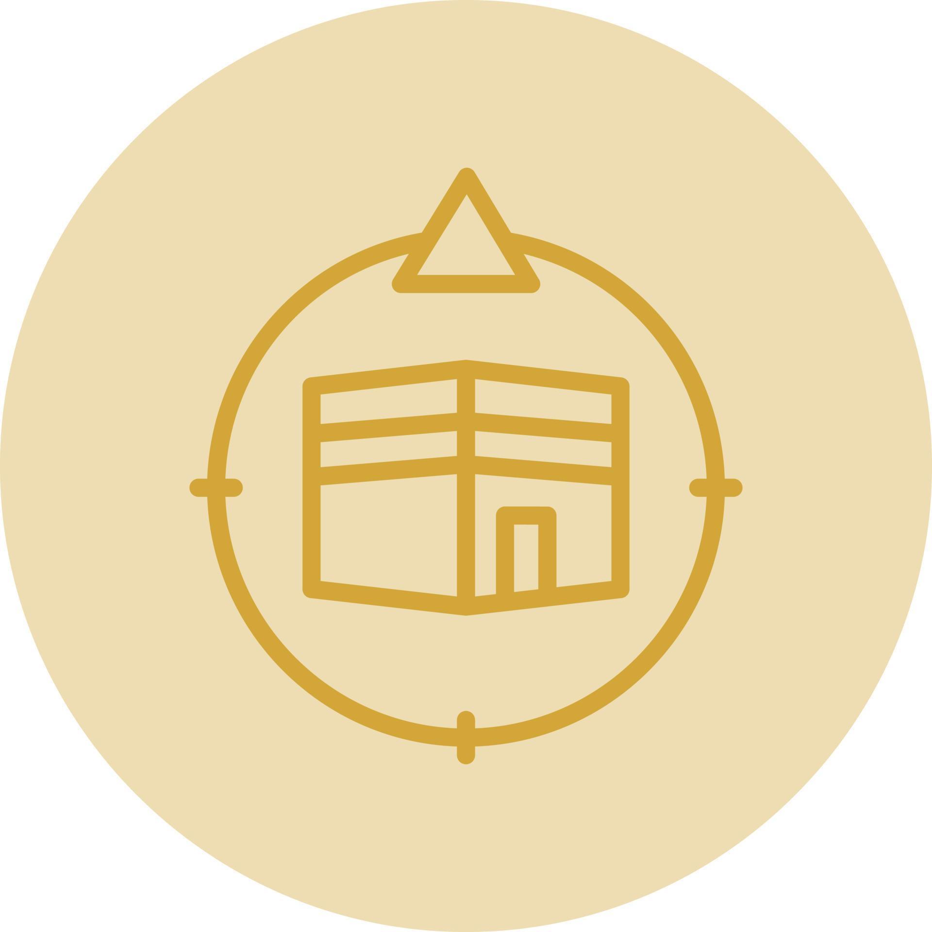 Qibla Direction Vector Icon Design 21284002 Vector Art at Vecteezy