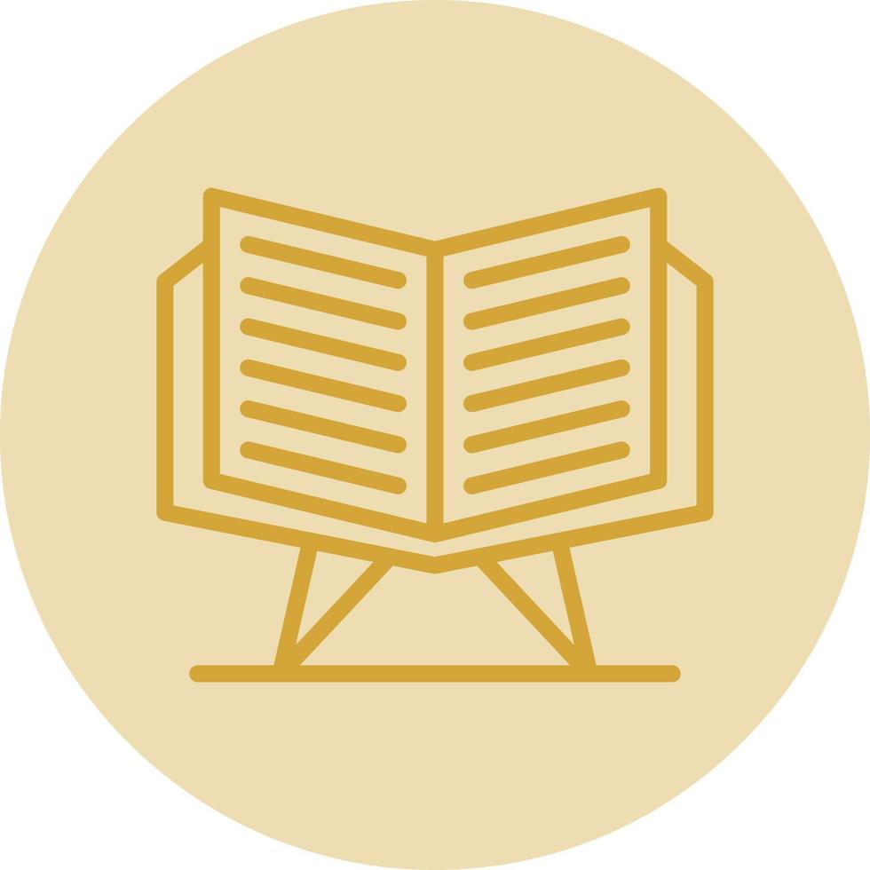 Open Quran Vector Icon Design