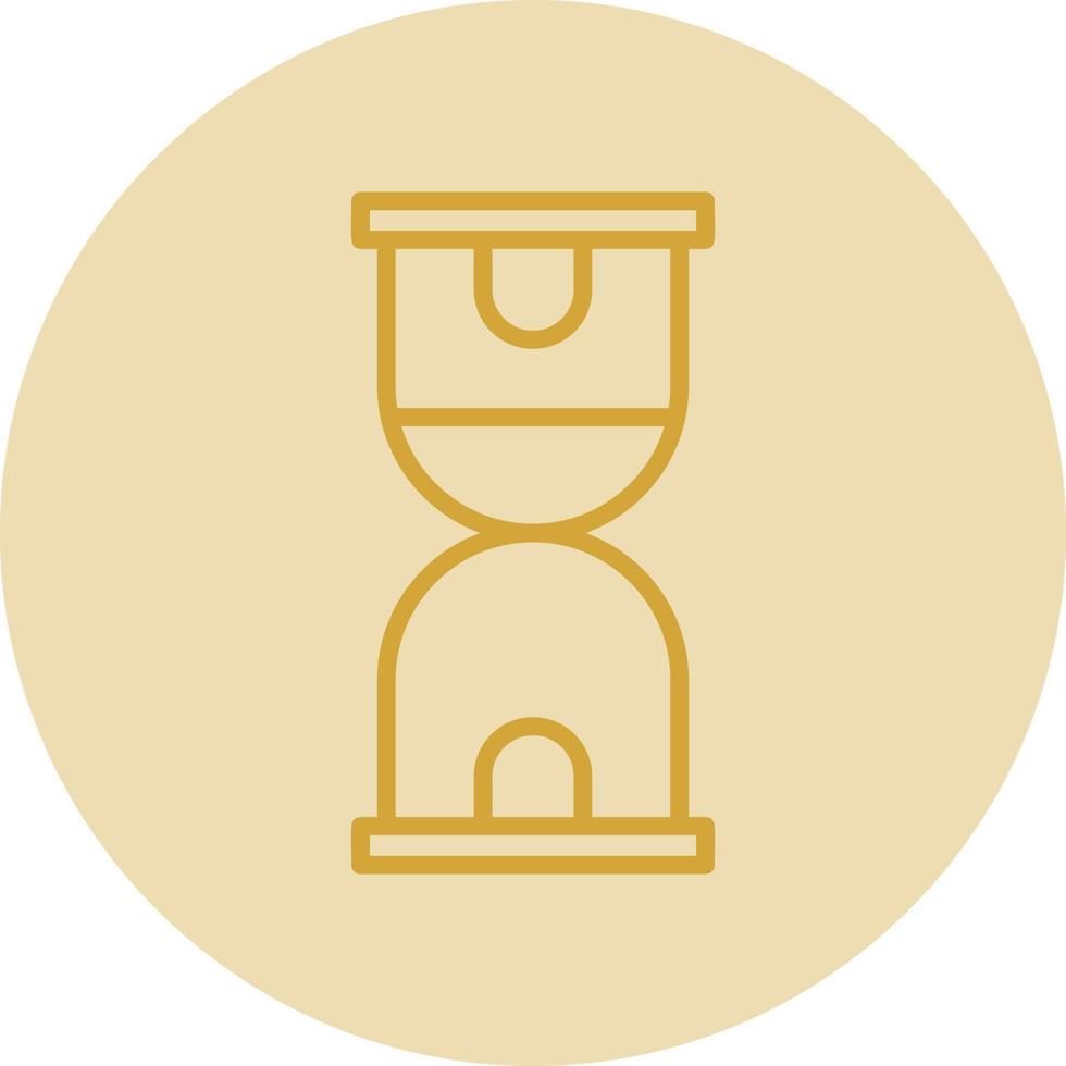 Hourglass Vector Icon Design