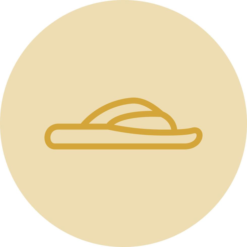 Sandal Vector Icon Design