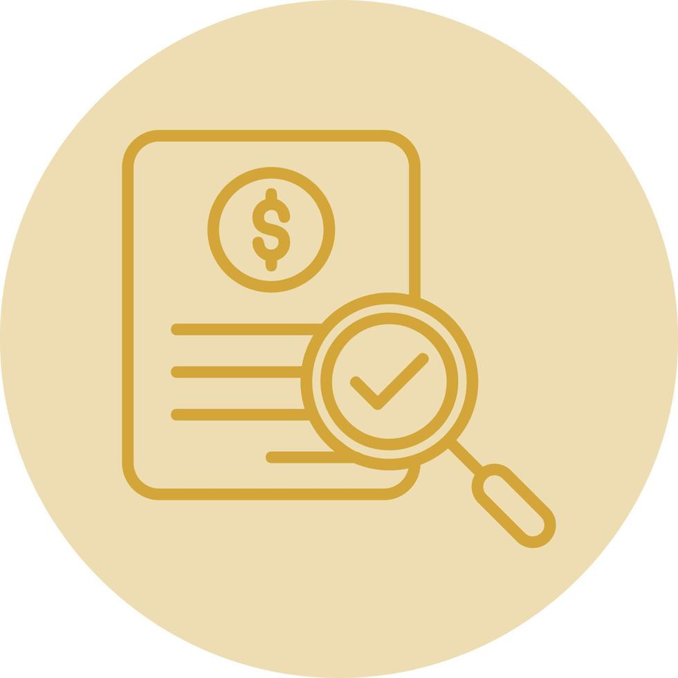 Audit Vector Icon Design