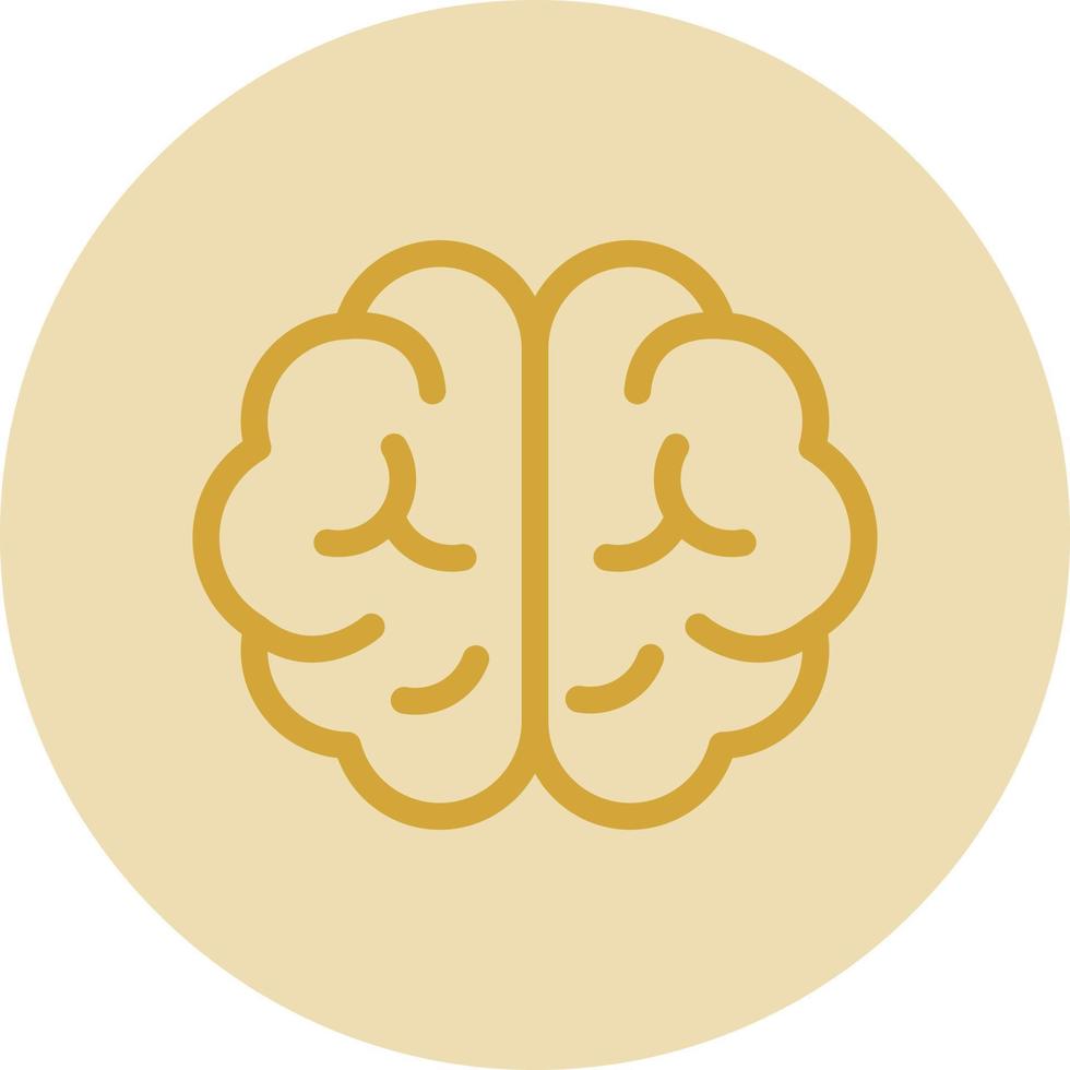 Brain Vector Icon Design