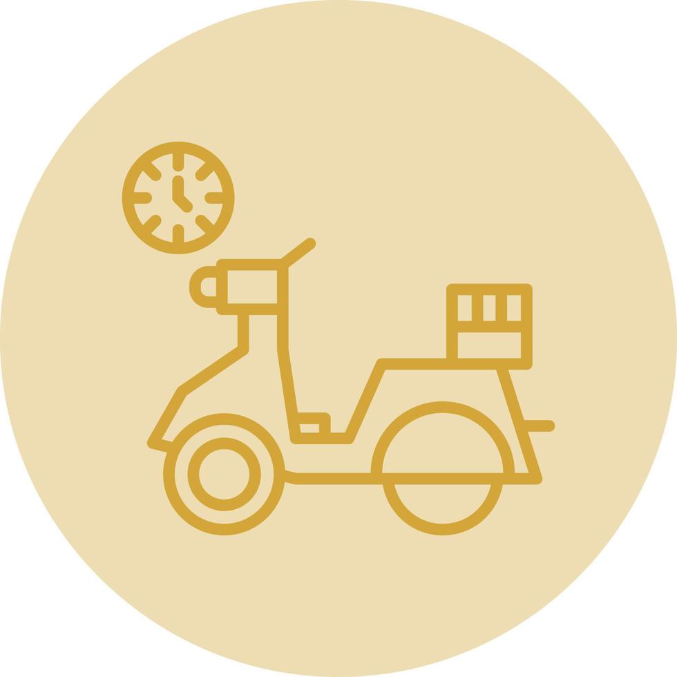 Delivery Time Vector Icon Design