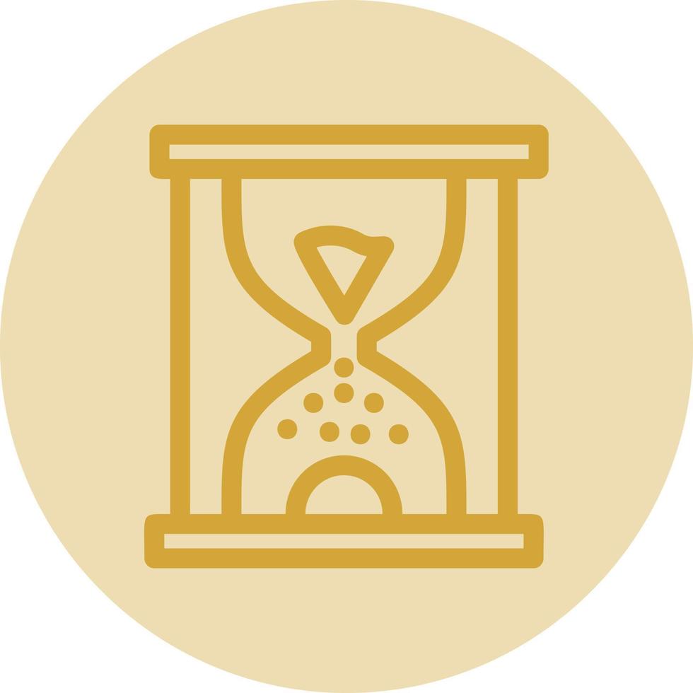 Hourglass Vector Icon Design