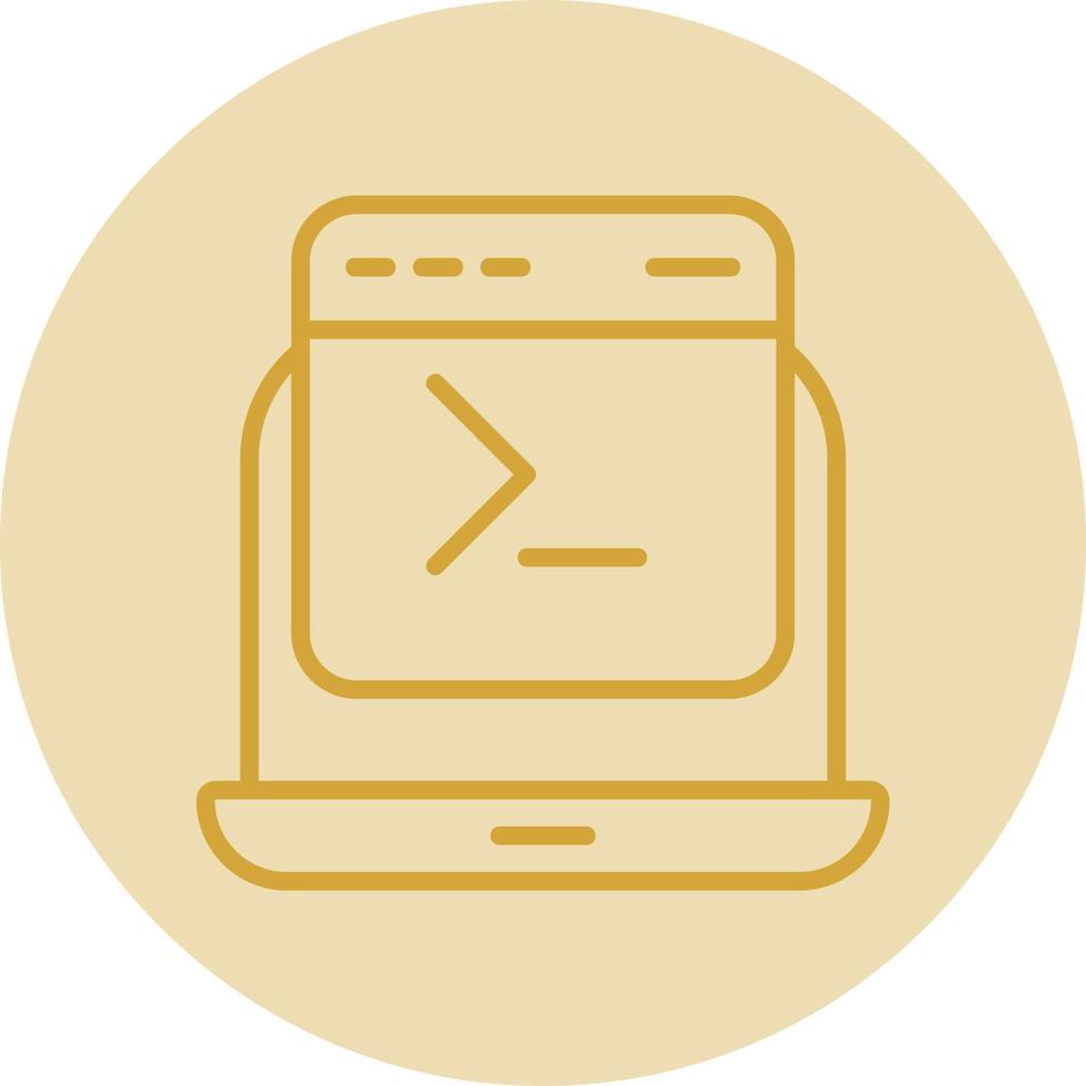 Command Line Vector Icon Design 21284351 Vector Art at Vecteezy