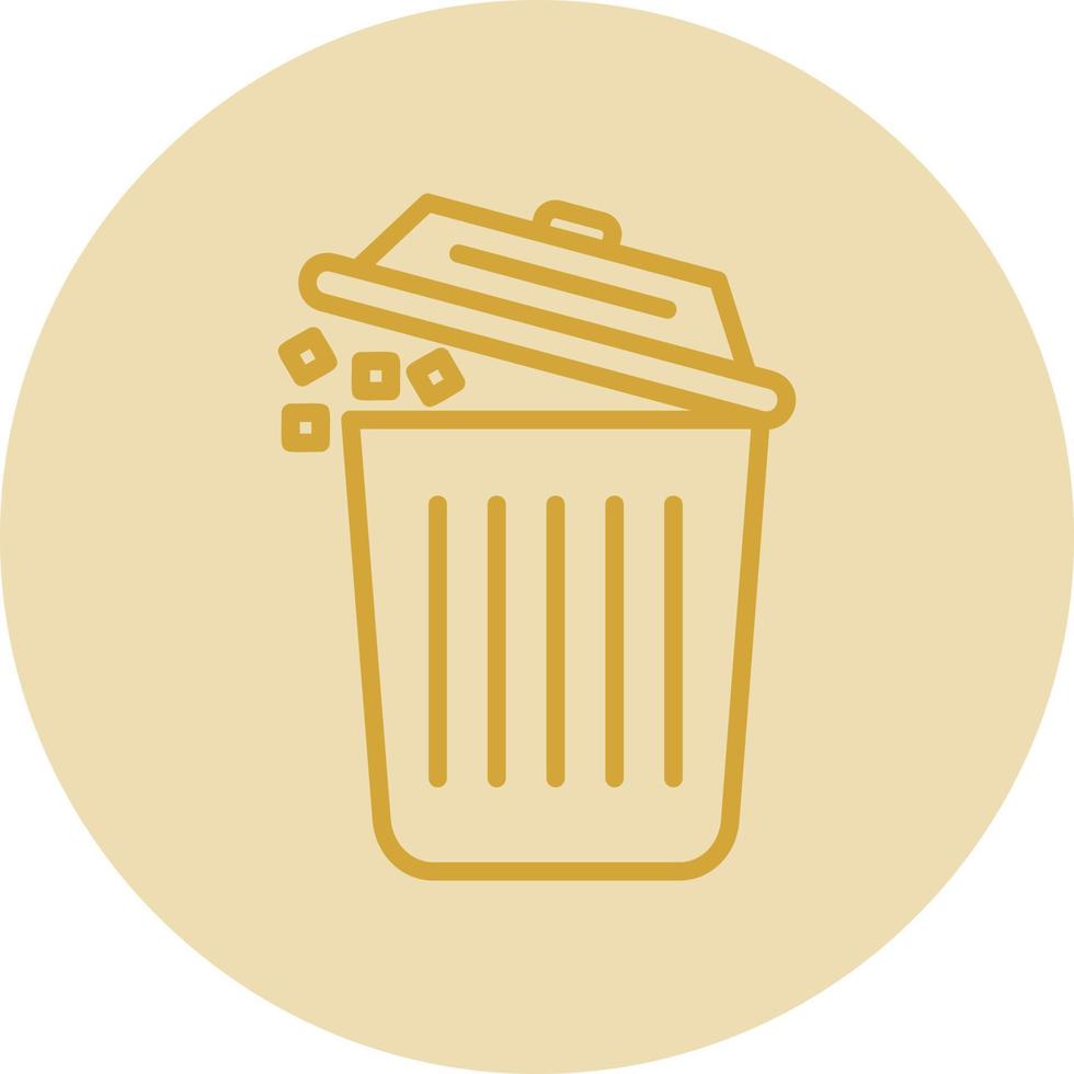 Trash Vector Icon Design