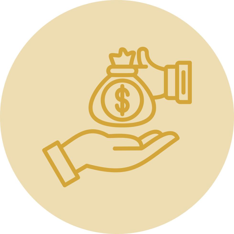 Financial Help Vector Icon Design