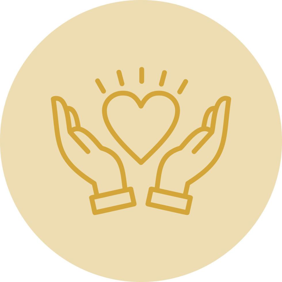 Kindness Vector Icon Design