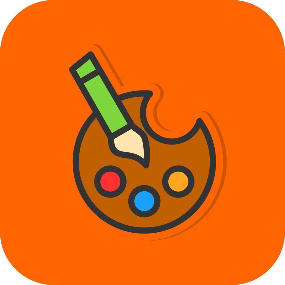 diseño de icono de vector de paleta de colores