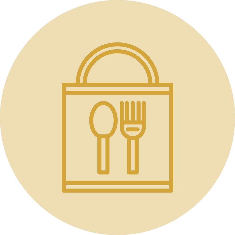 Food Pack Vector Icon Design