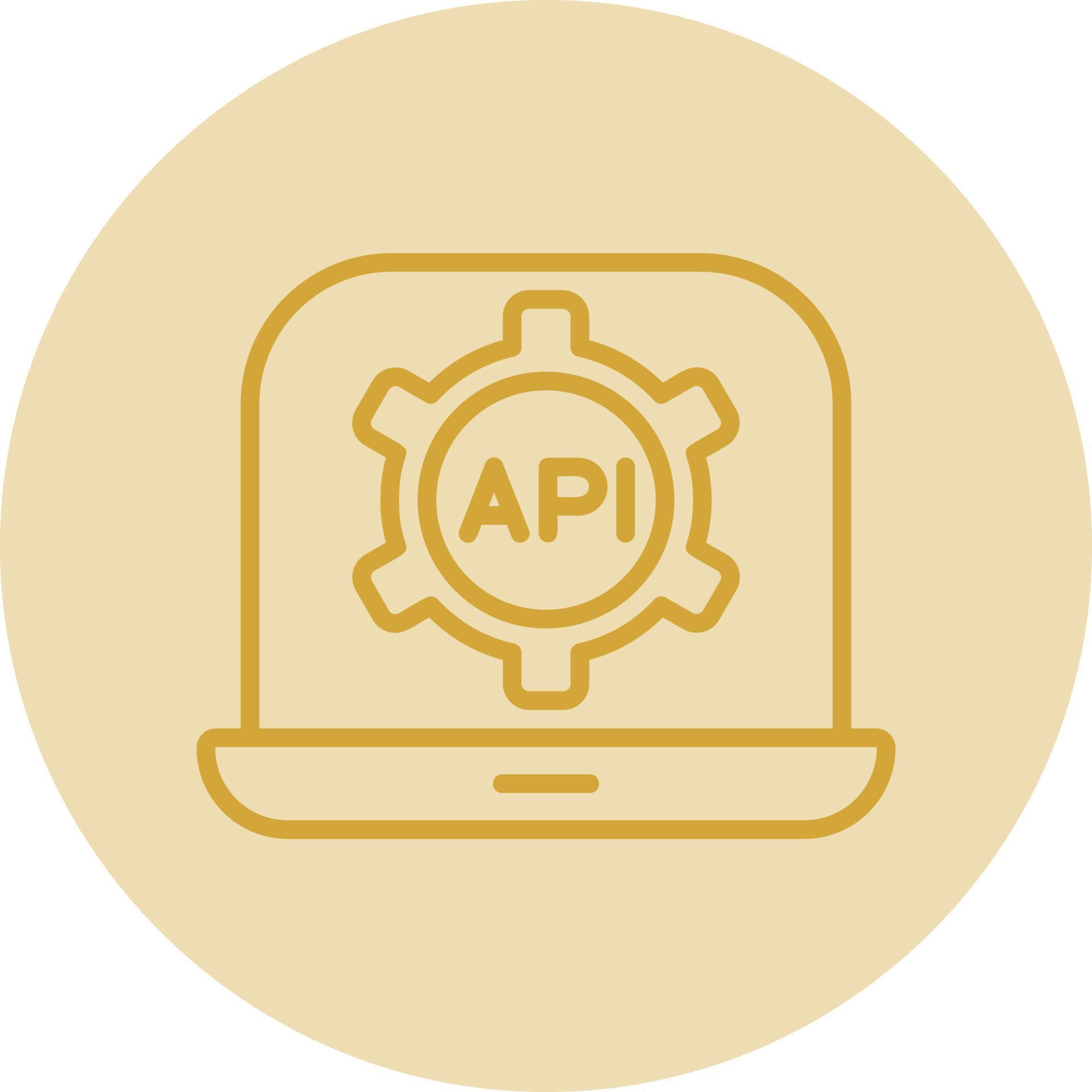 API Vector Icon Design 21284607 Vector Art at Vecteezy
