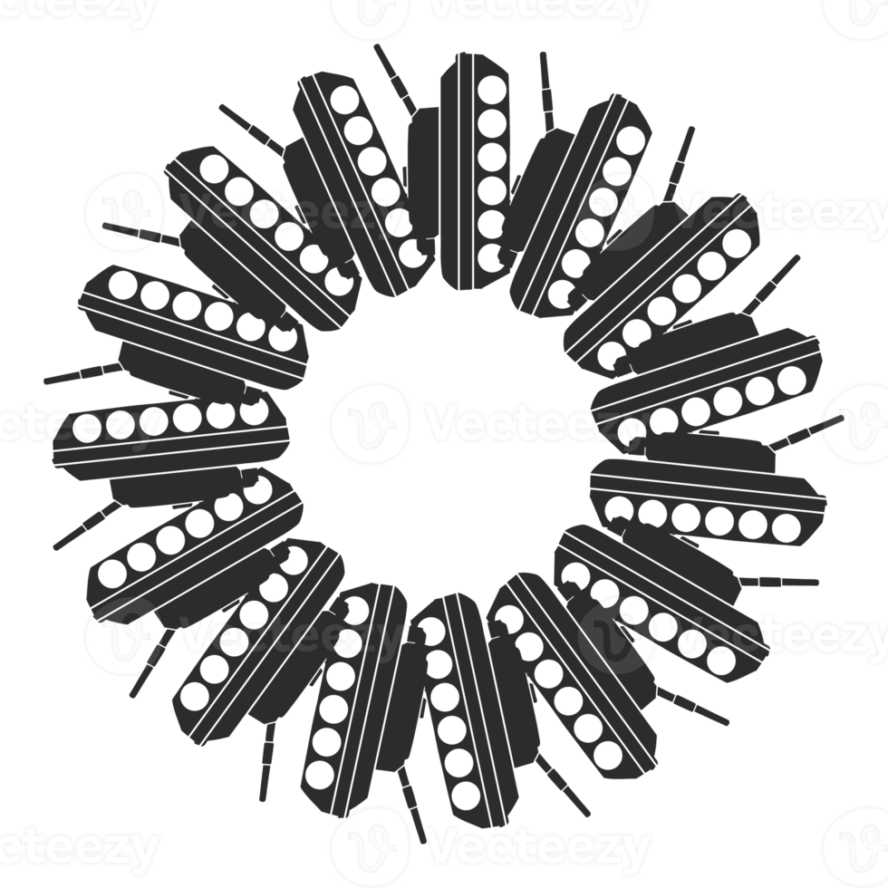 tanque insignia. resumen emblema. verde insignias. png ilustración.