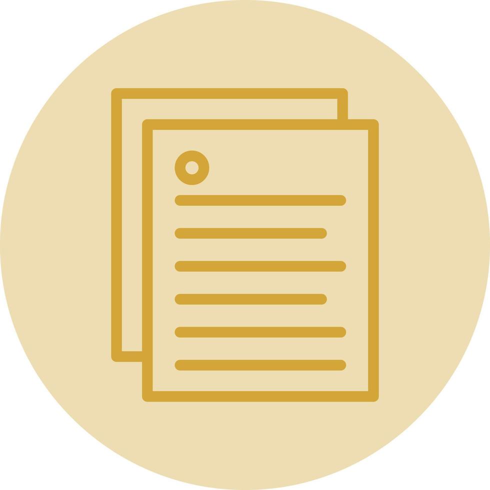 diseño de icono de vector de documentación 21284777 Vector en Vecteezy