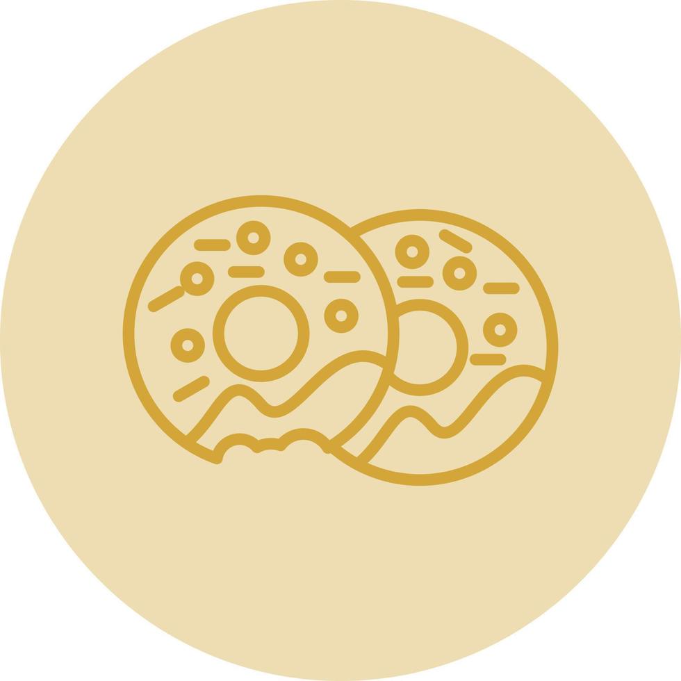 Donuts Vector Icon Design