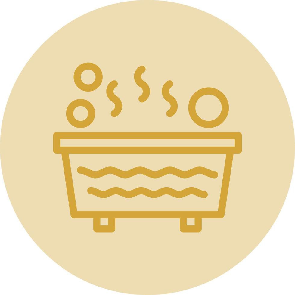 Jacuzzi Vector Icon Design