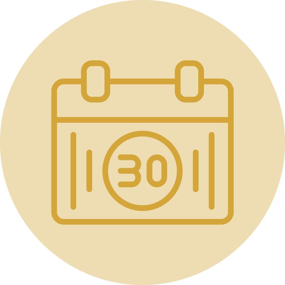 Calendar Vector Icon Design