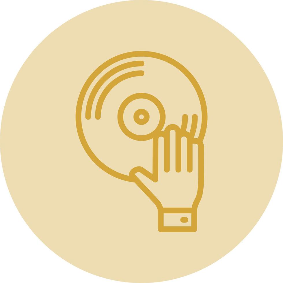 DJ Vector Icon Design