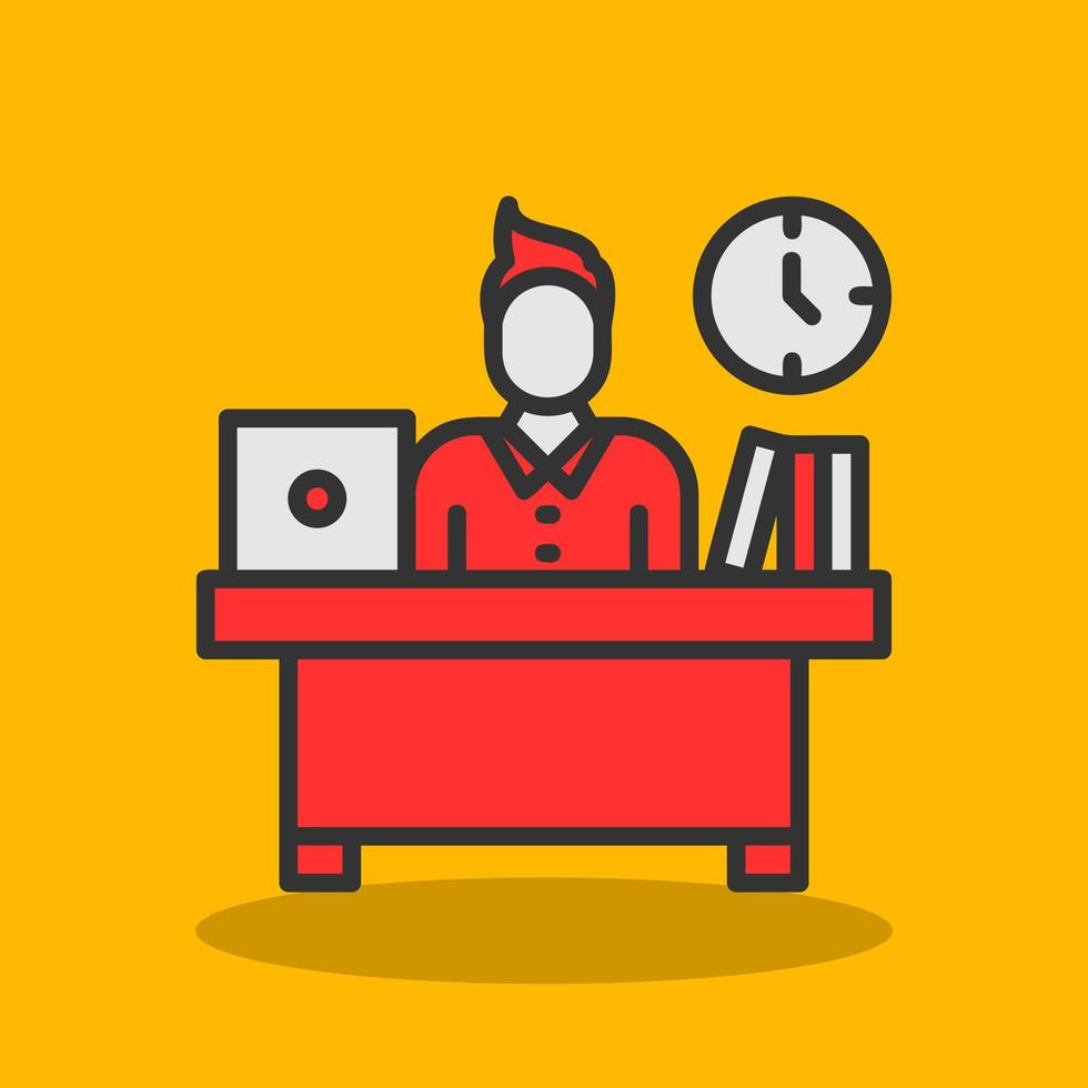 Workplace Vector Icon Design