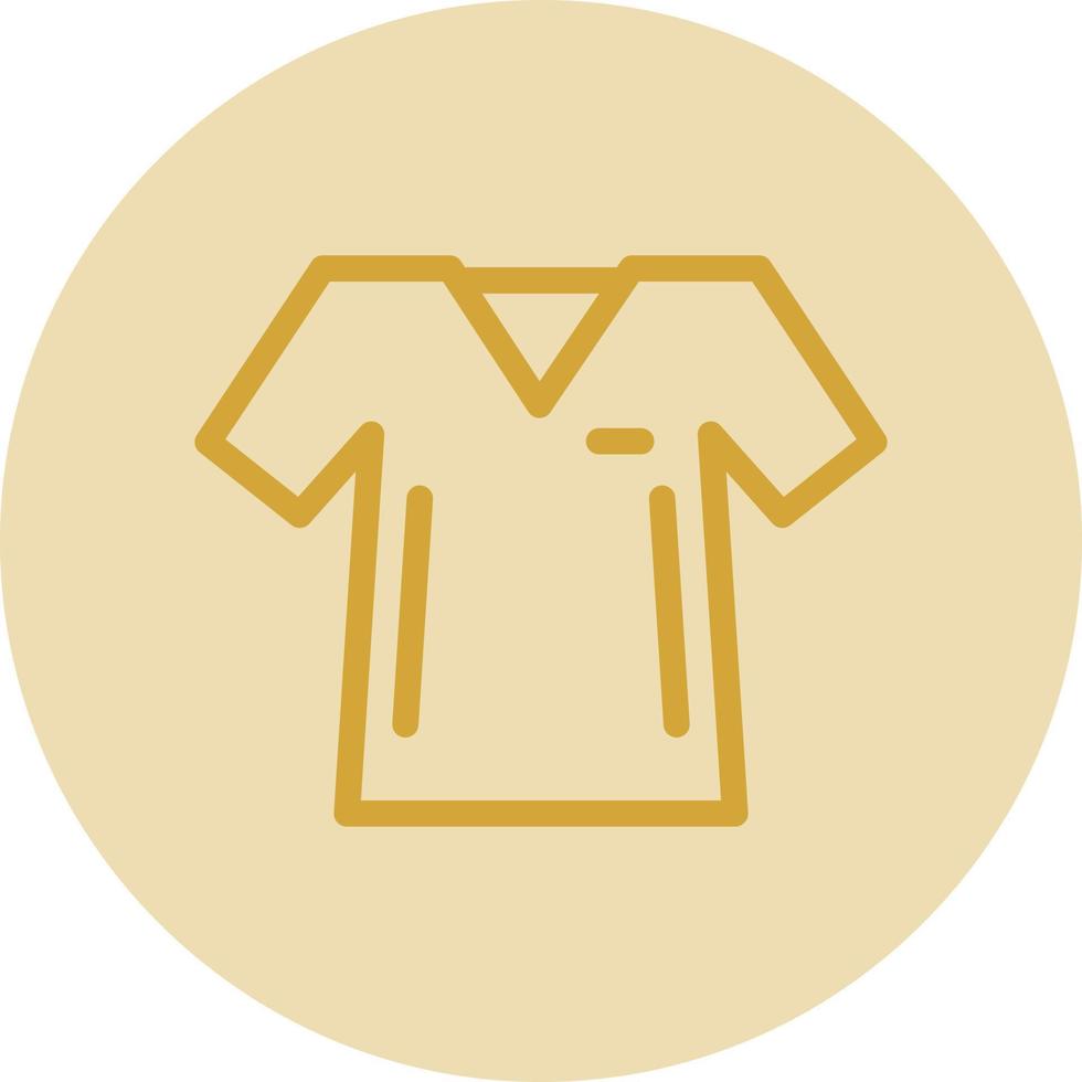 V Neck Shirt Vector Icon Design