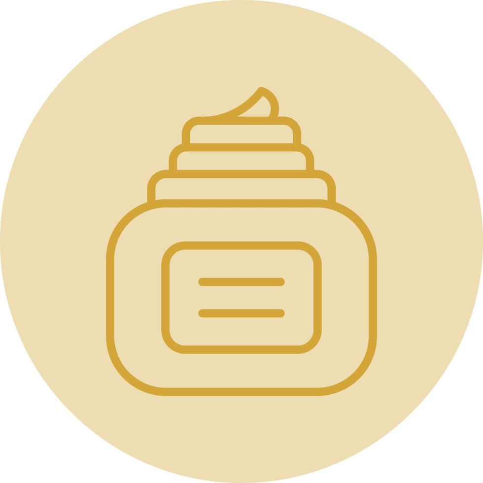 Cream Vector Icon Design