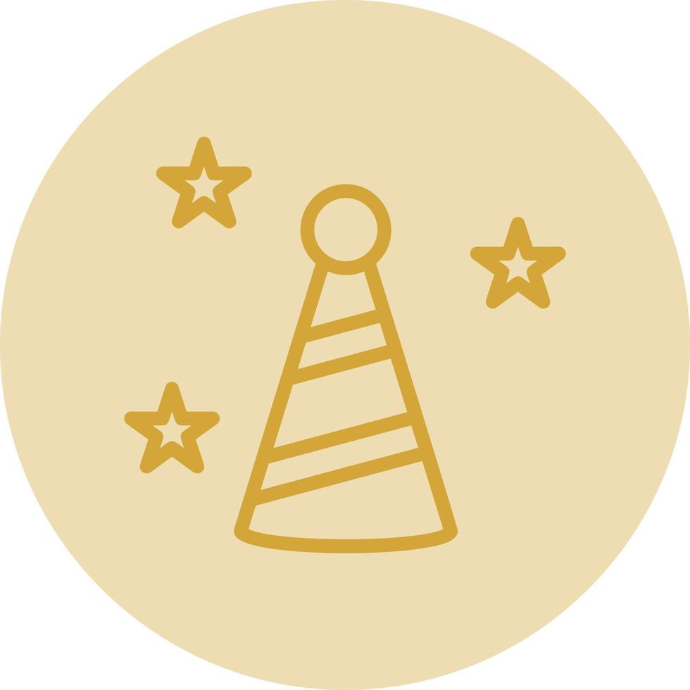 Party Hat Vector Icon Design