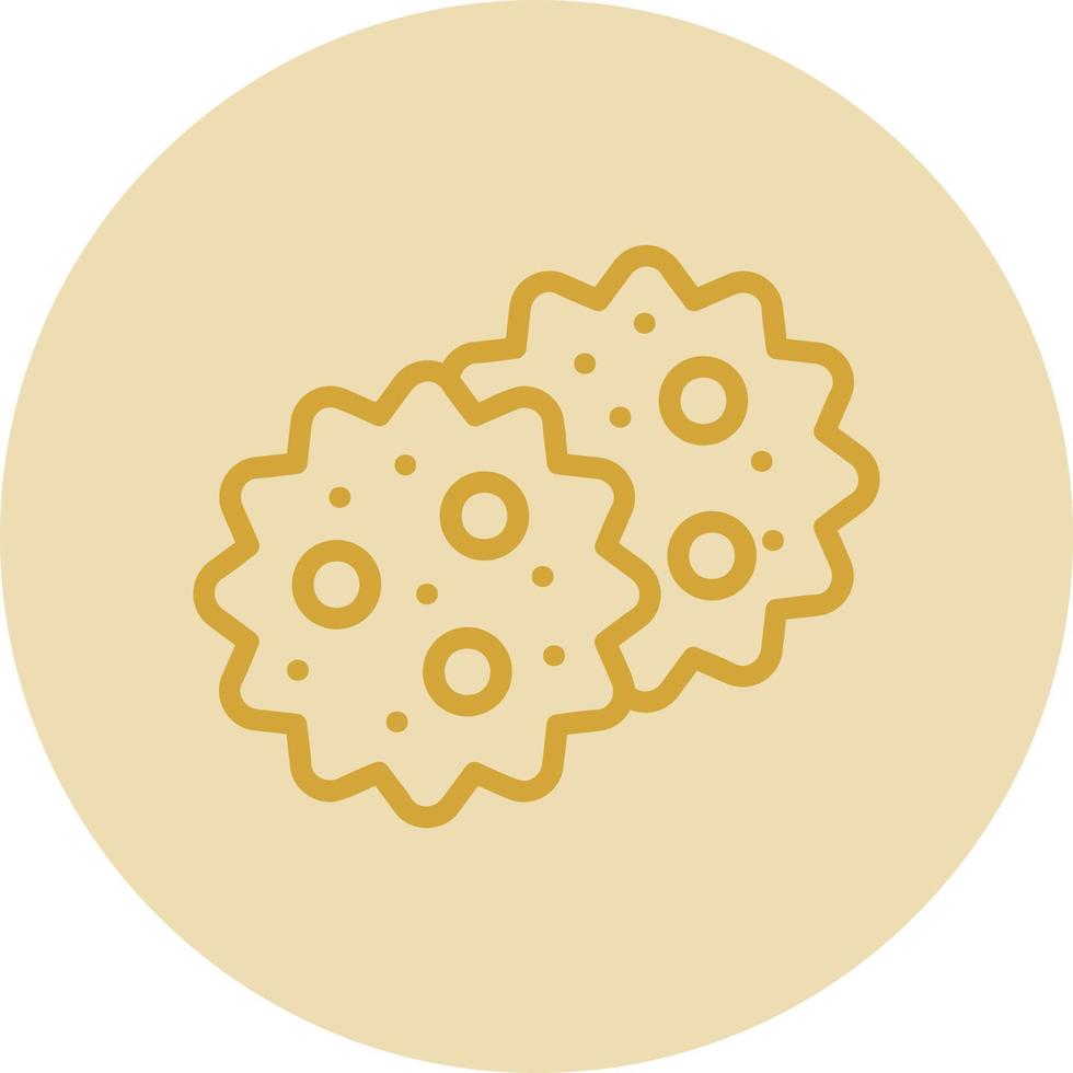 Cookie Vector Icon Design