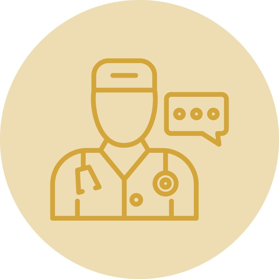 Consultation Vector Icon Design