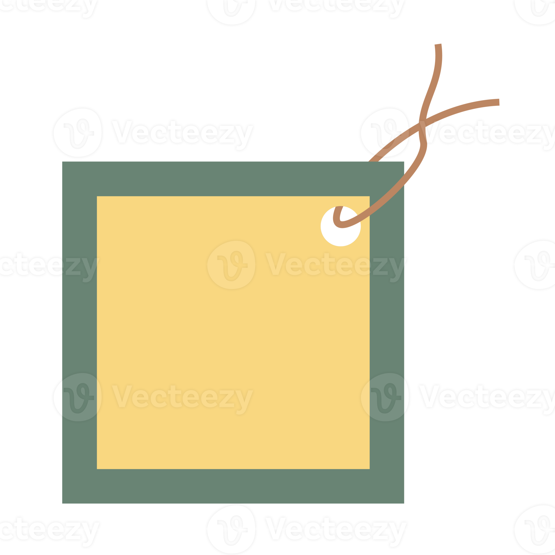 square price tag isolated 21285468 PNG