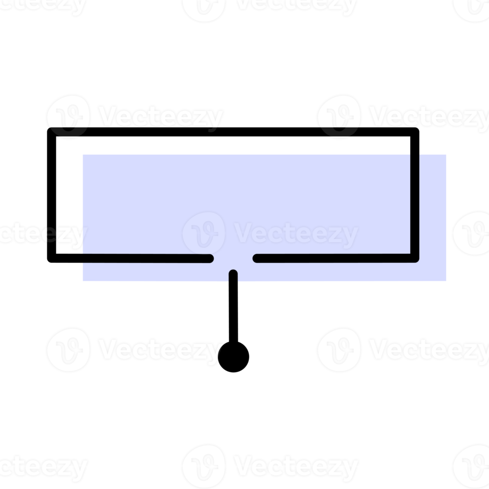 bolla testo per design png