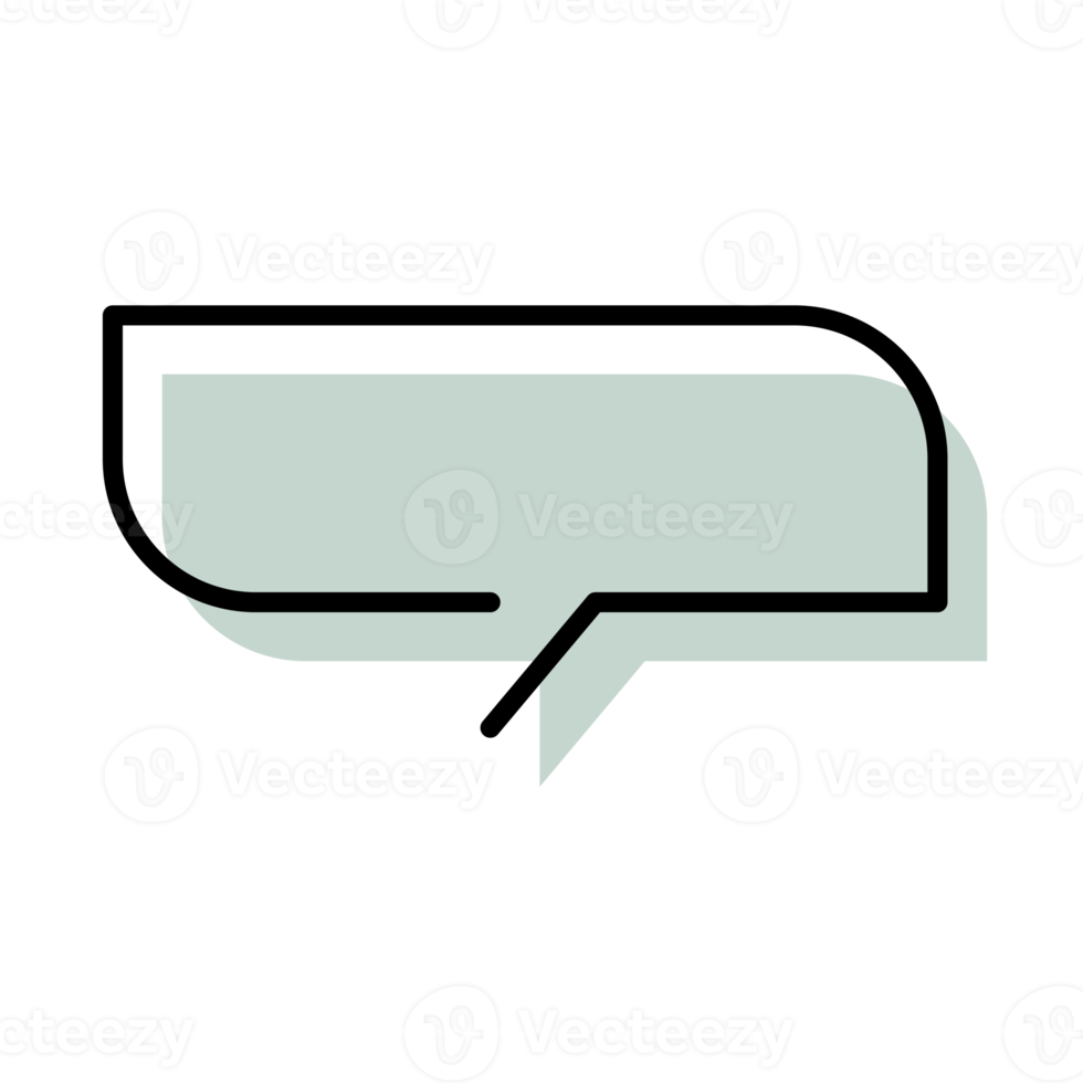 chat bubble icon 21285661 PNG