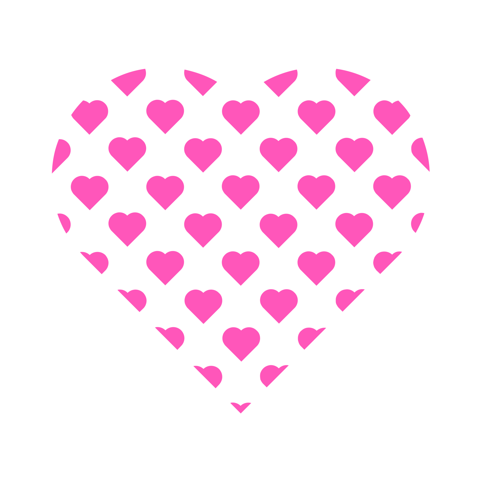 pink heart shaped confetti 21285667 PNG