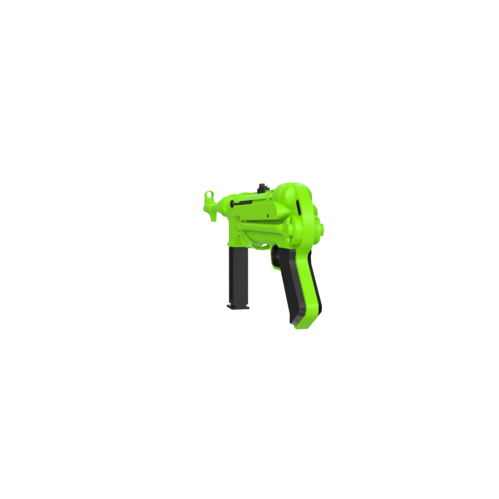 MP40 weapon isolated on transparent png