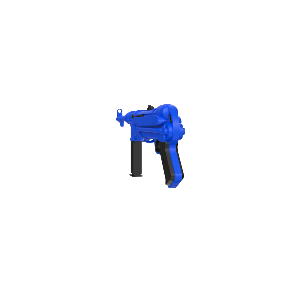 mp40 vapen isolerat på transparent png