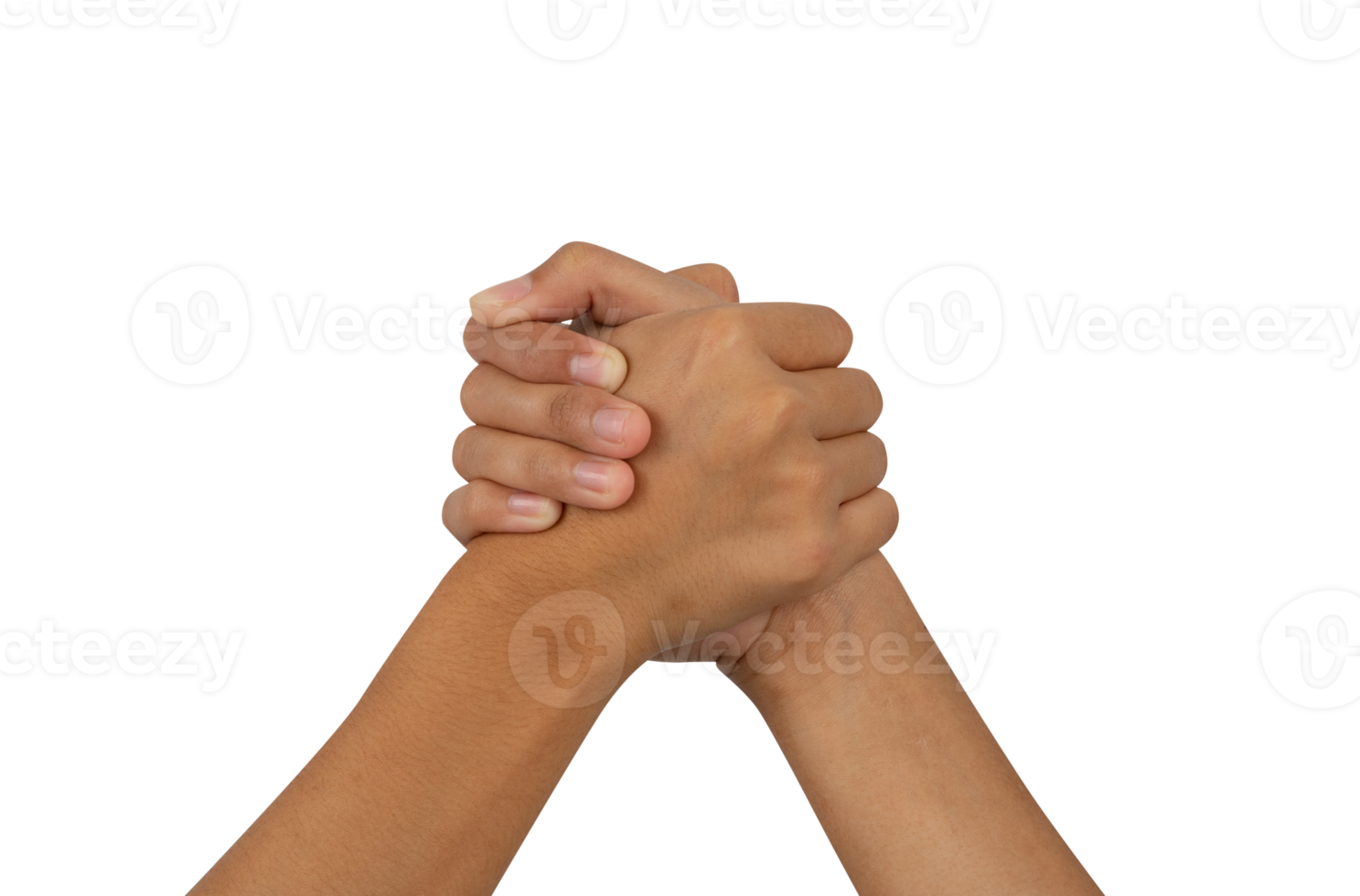 two hands holding strengthens each other png