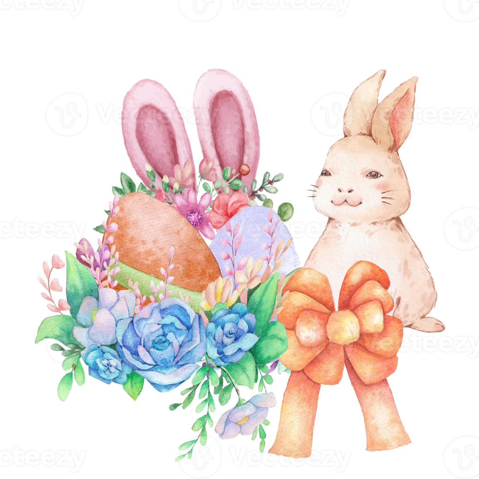 Happy Easter Day - Rabit png