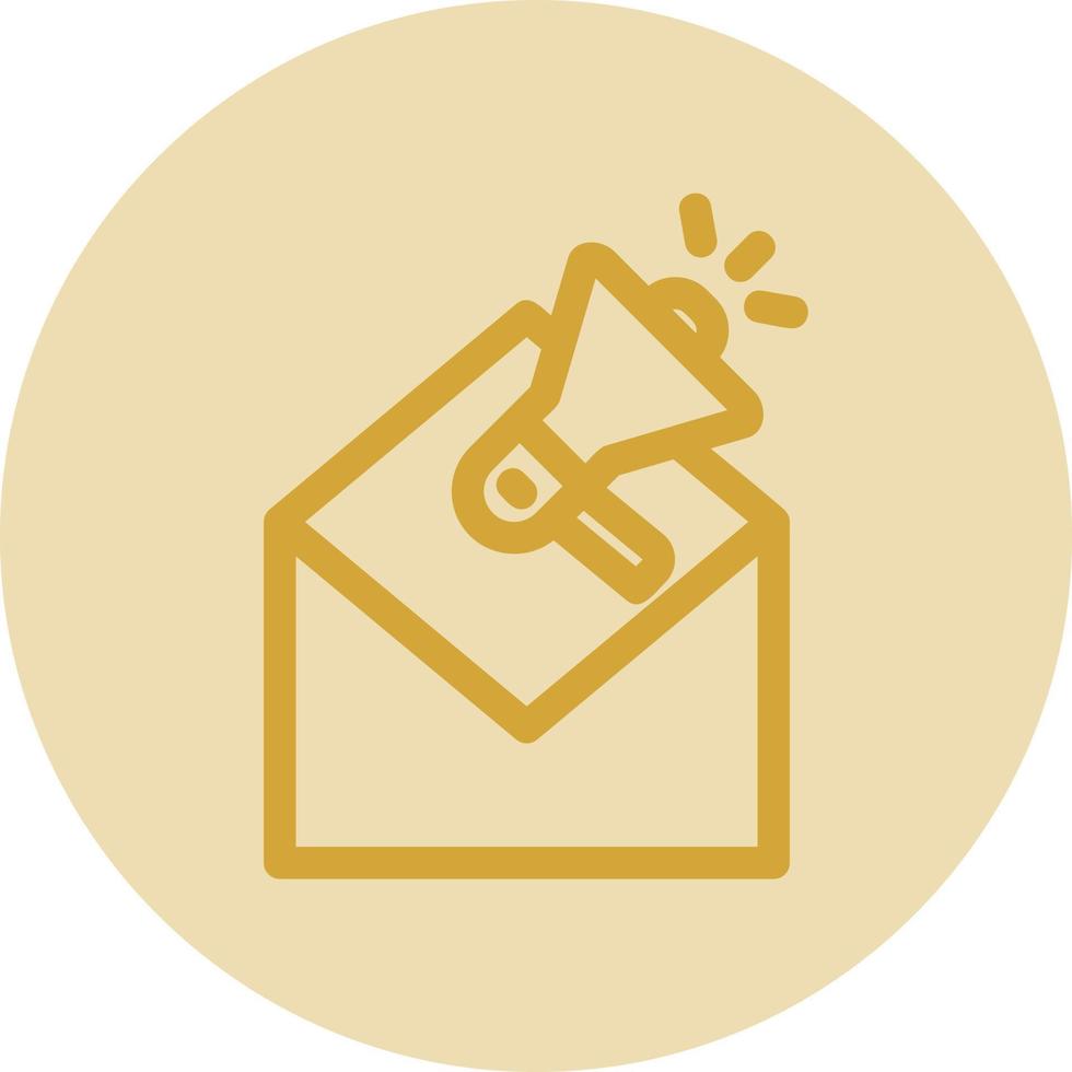 Email Marketing Vector Icon Design