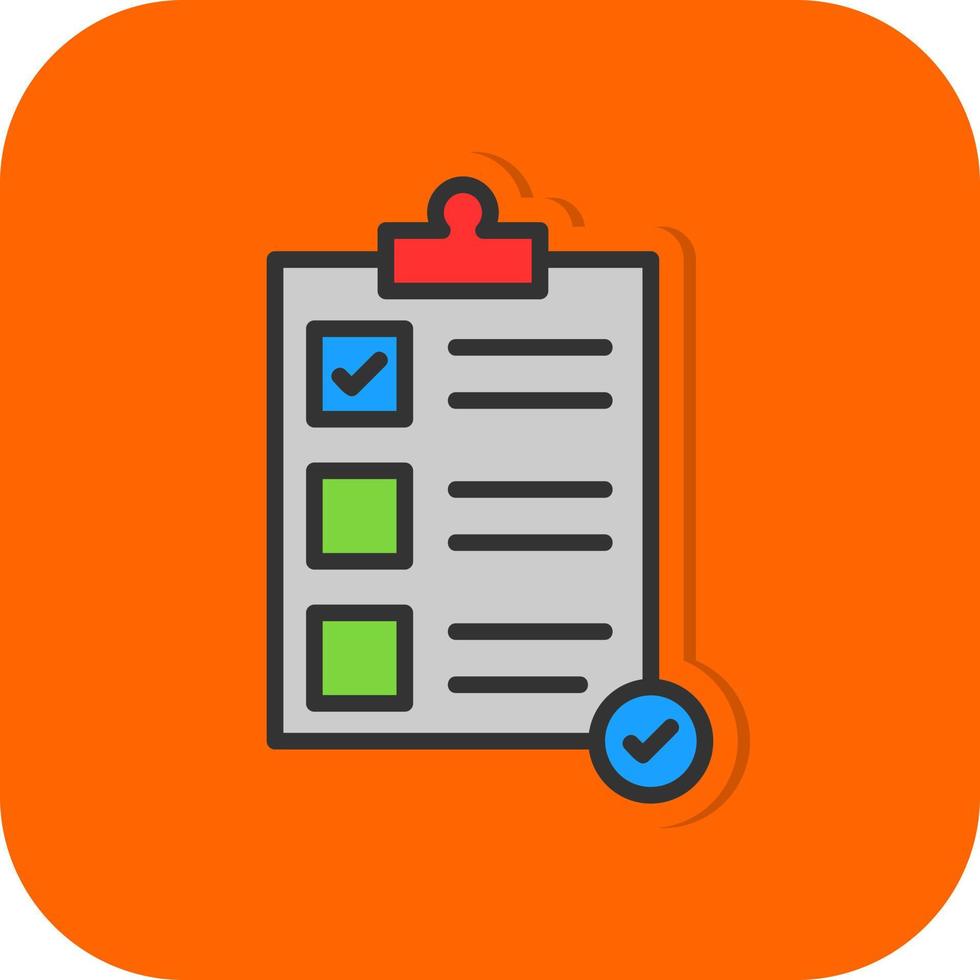 Tasks Vector Icon Design