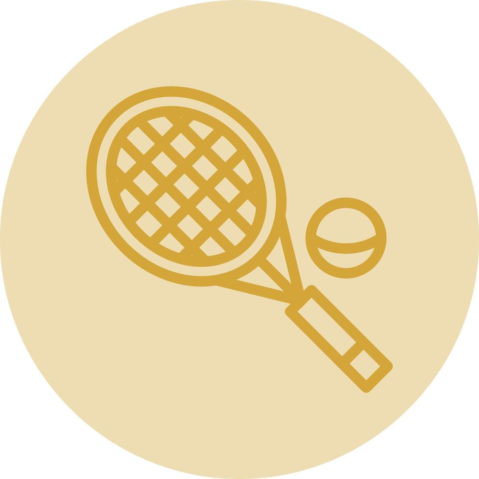 Tennis Vector Icon Design