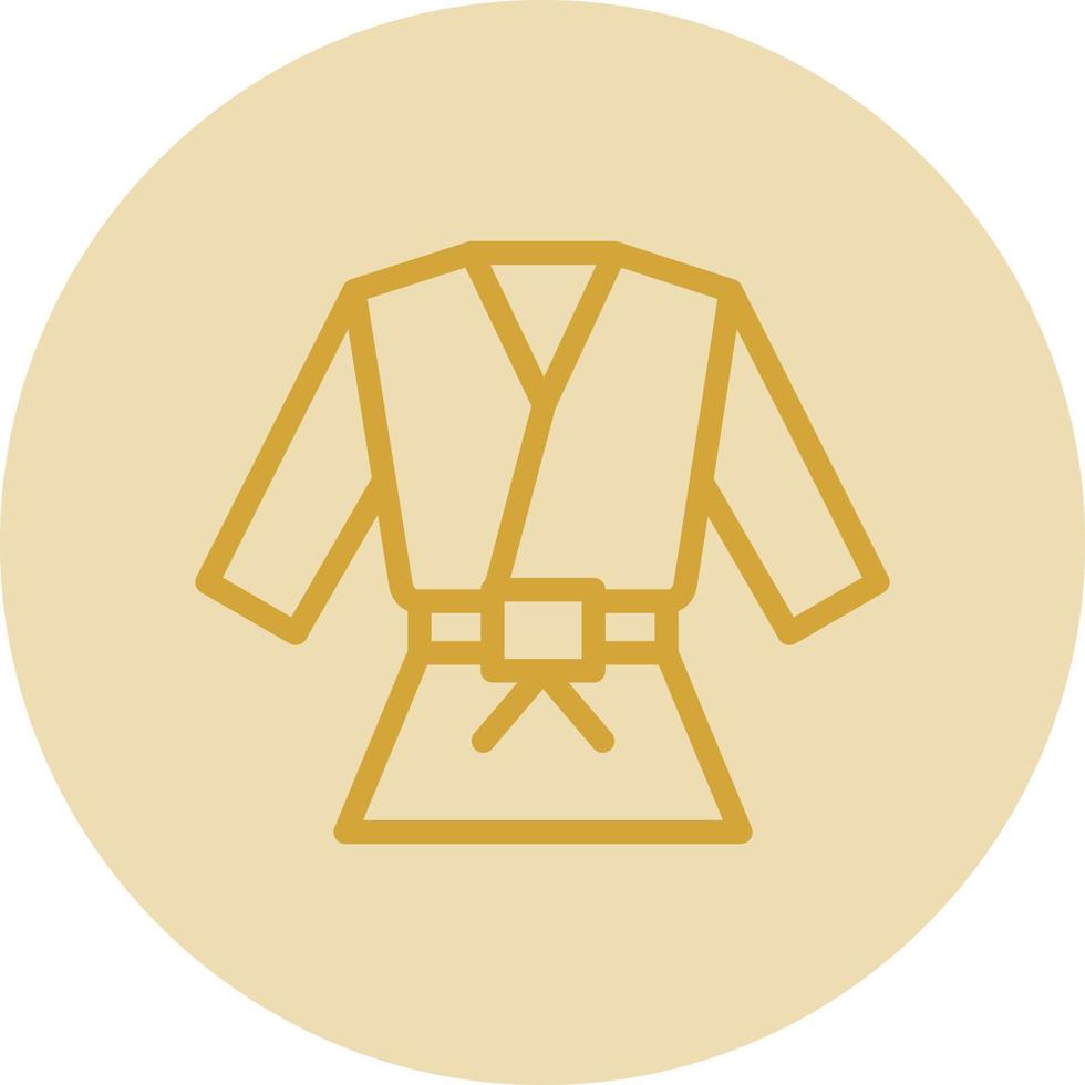 Kimono Vector Icon Design