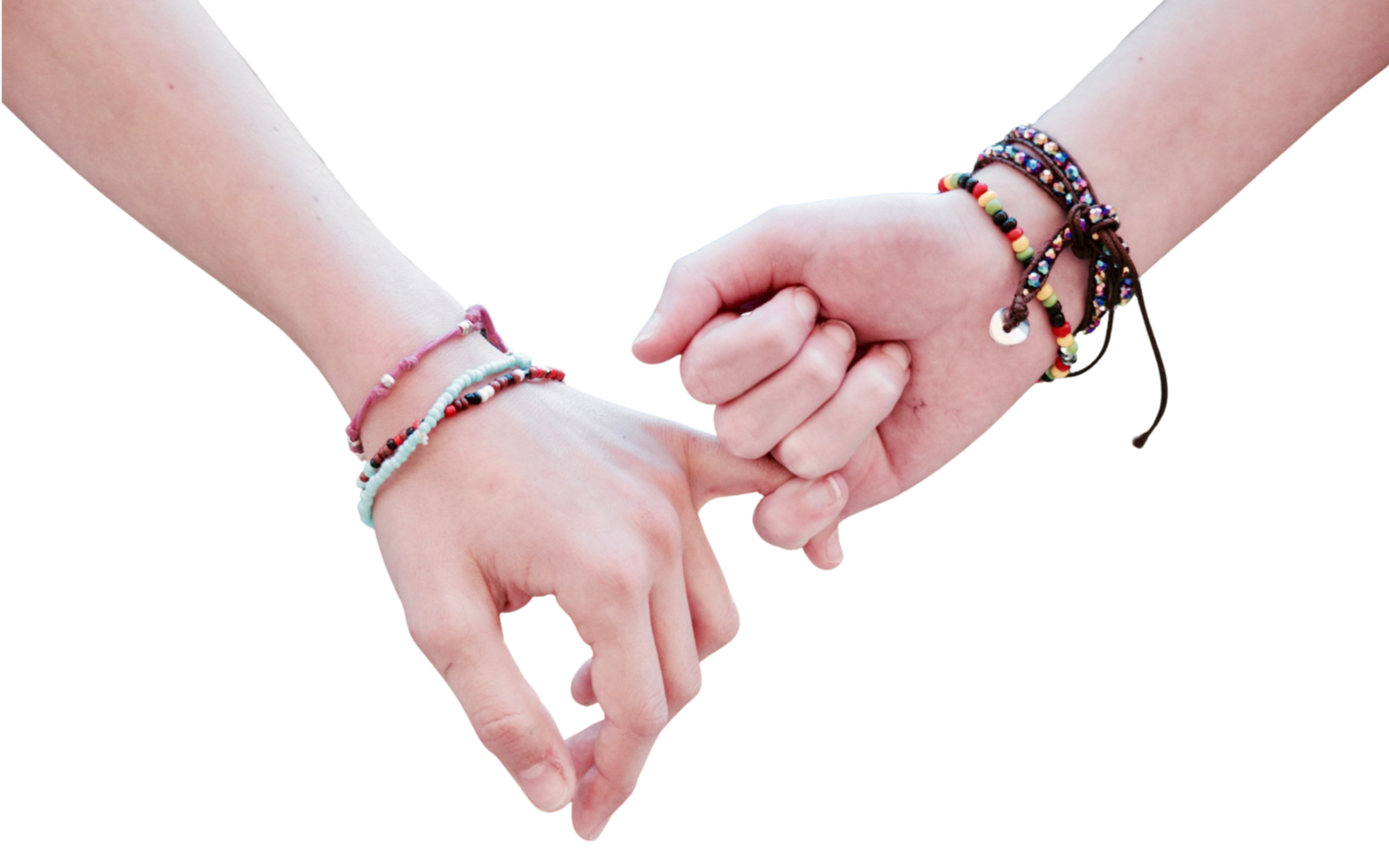 Friends holding hands png