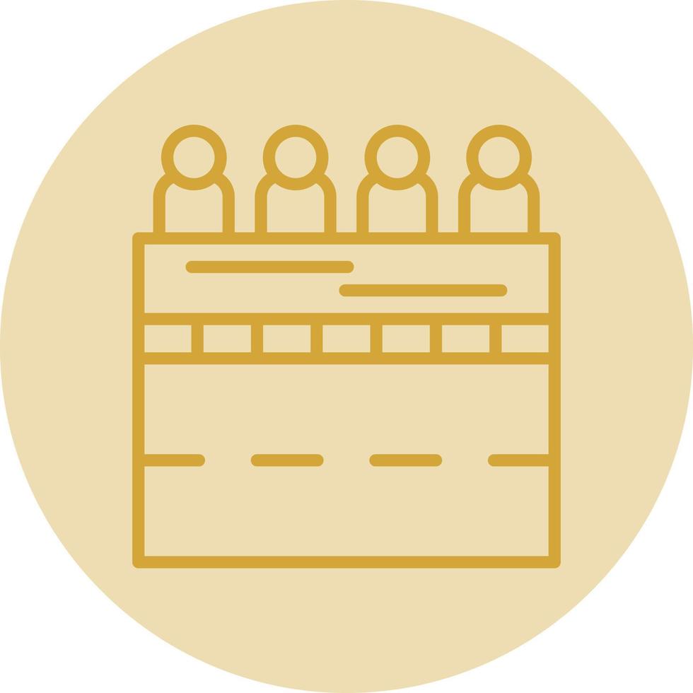 Spectator Vector Icon Design