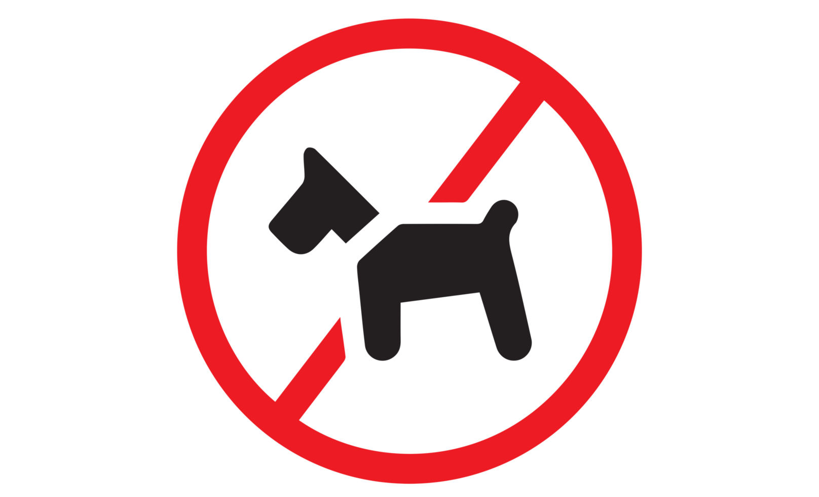 pet not allowed - dogs not allowed - cats not allowed icon on transparent background png