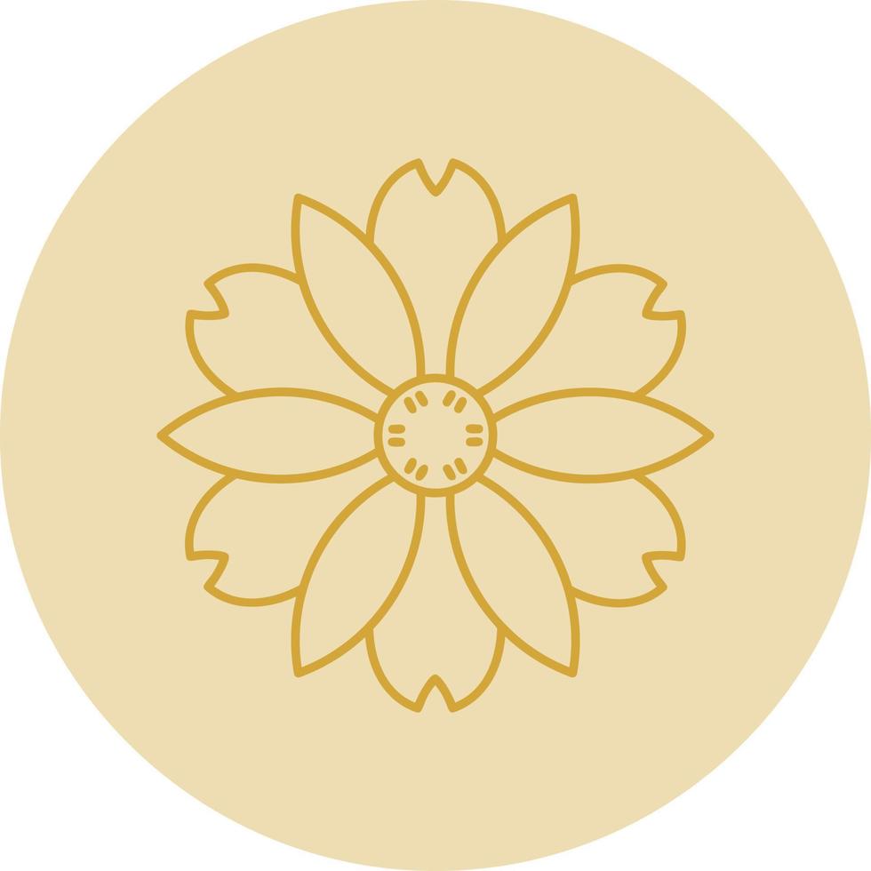 Chamomile Vector Icon Design