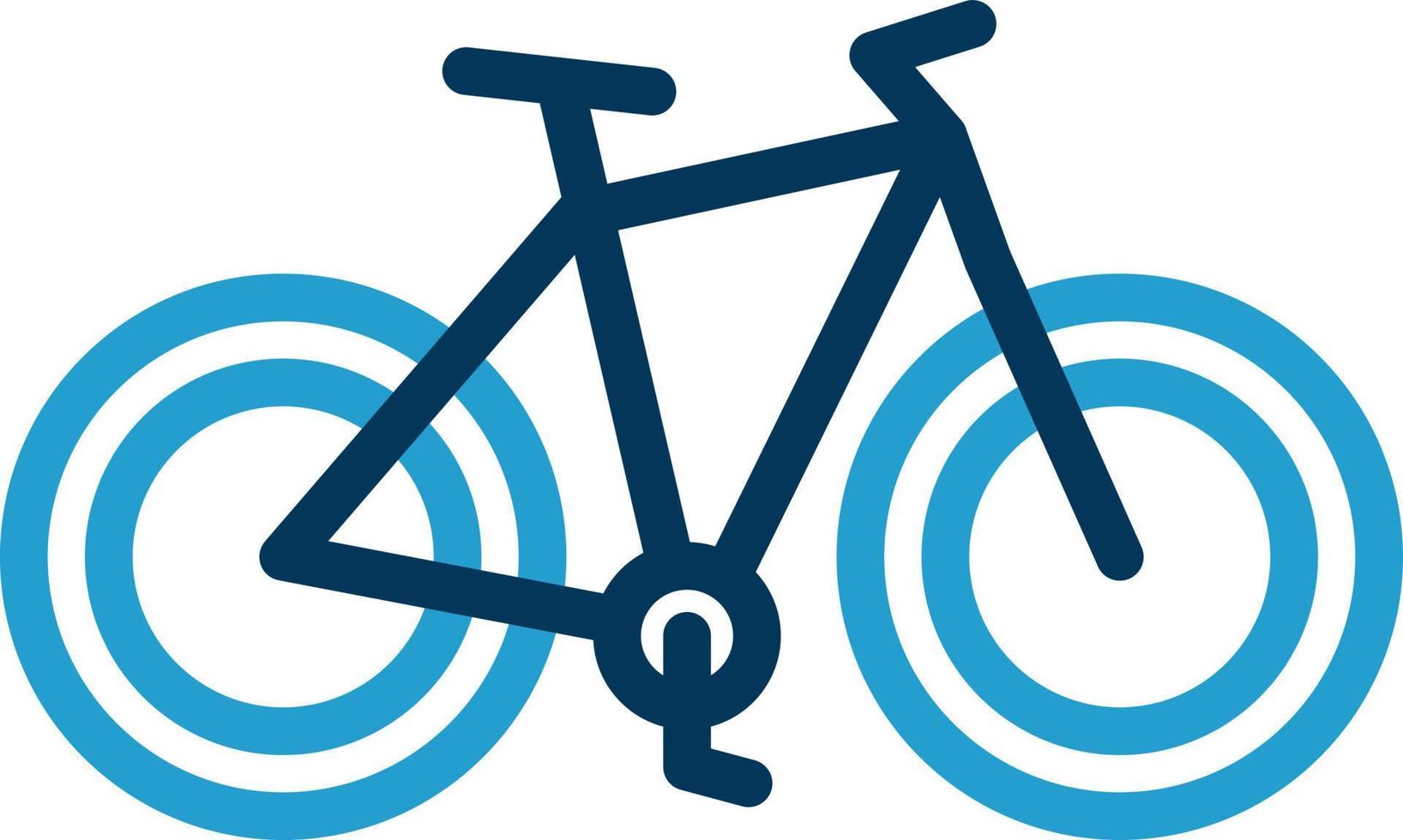 diseño de icono de vector de bicicleta