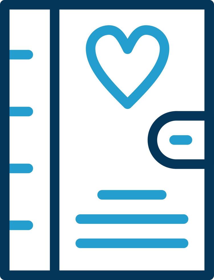 Notebook Vector Icon Design