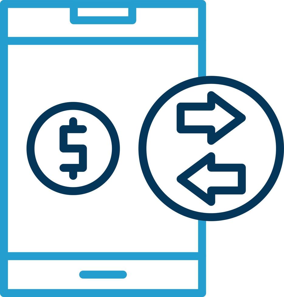 Transaction Vector Icon Design