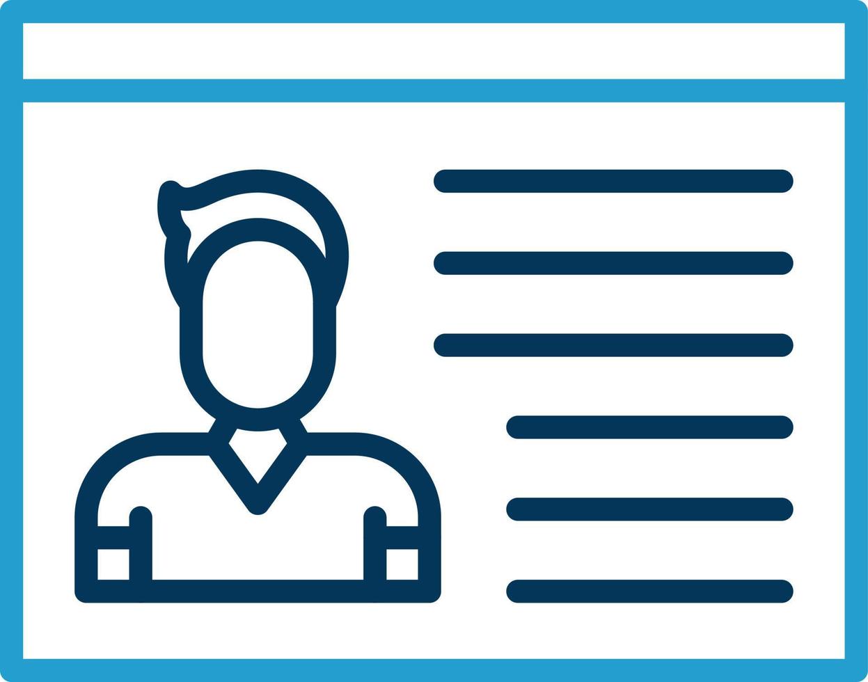 Identification Cards Vector Icon Design